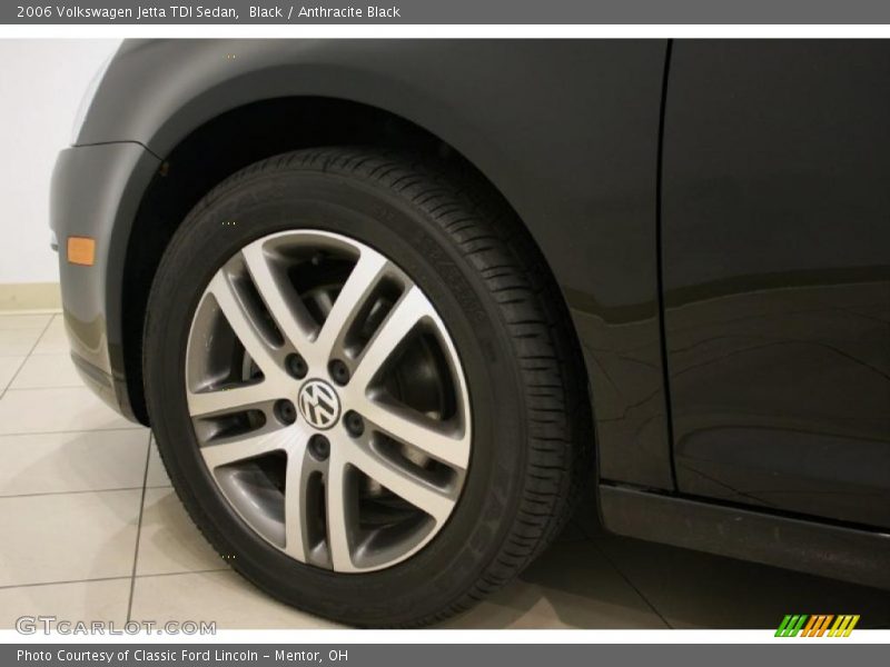 Black / Anthracite Black 2006 Volkswagen Jetta TDI Sedan