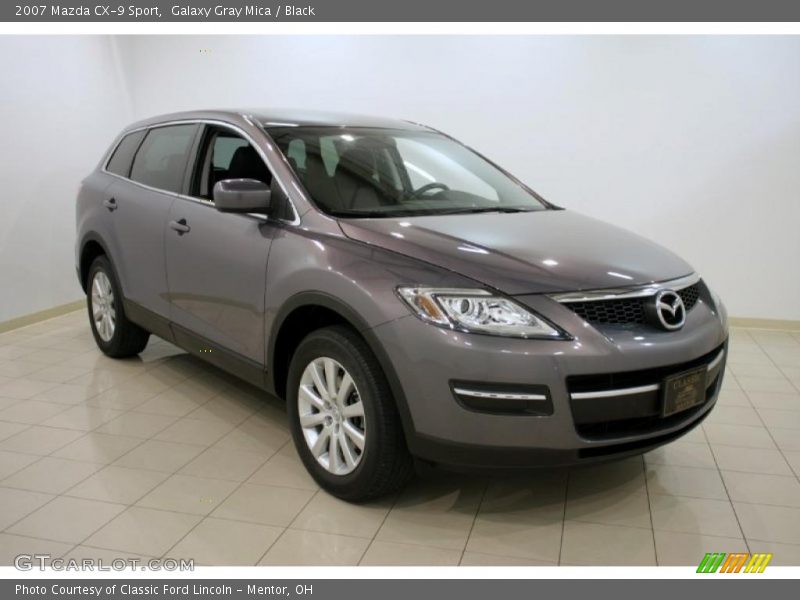 Galaxy Gray Mica / Black 2007 Mazda CX-9 Sport