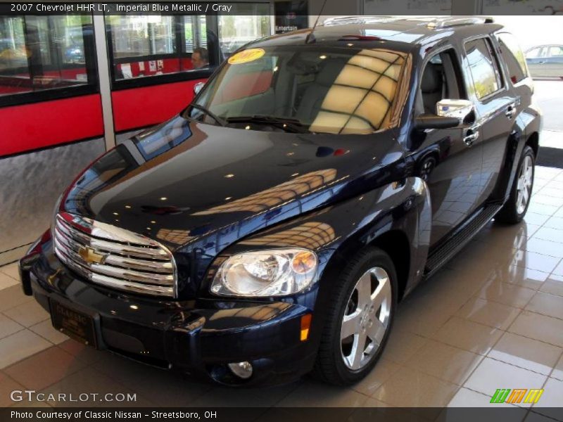 Imperial Blue Metallic / Gray 2007 Chevrolet HHR LT