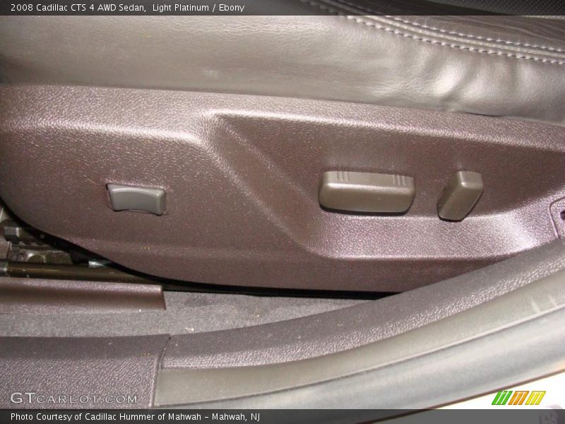 Light Platinum / Ebony 2008 Cadillac CTS 4 AWD Sedan