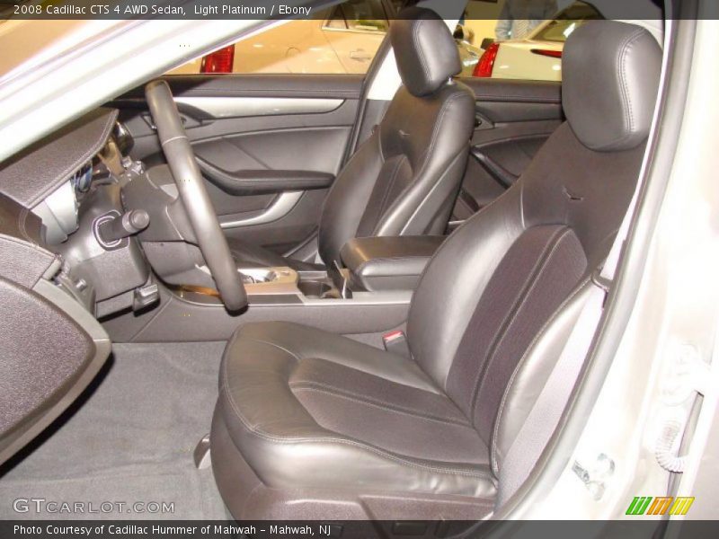 Light Platinum / Ebony 2008 Cadillac CTS 4 AWD Sedan