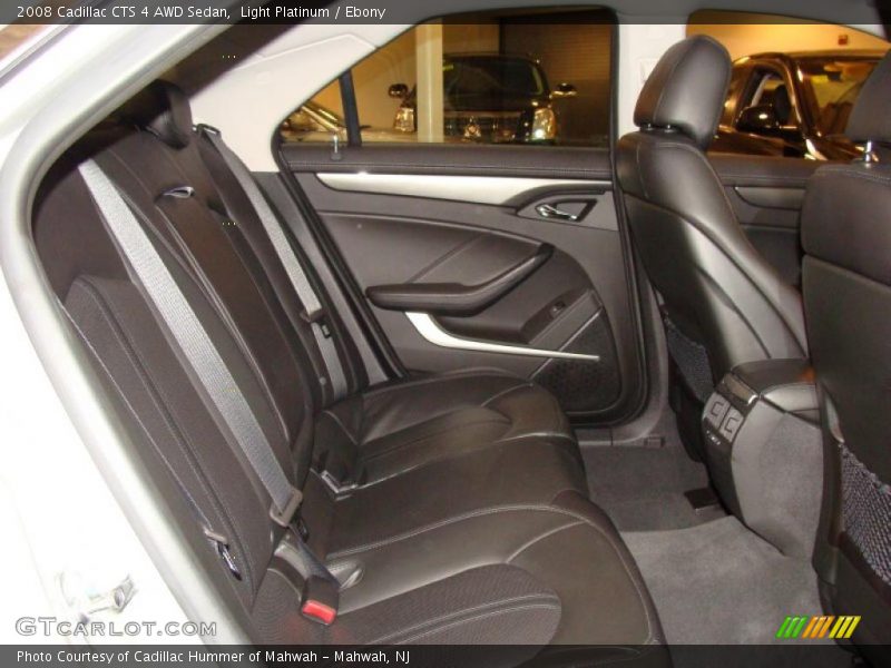 Light Platinum / Ebony 2008 Cadillac CTS 4 AWD Sedan