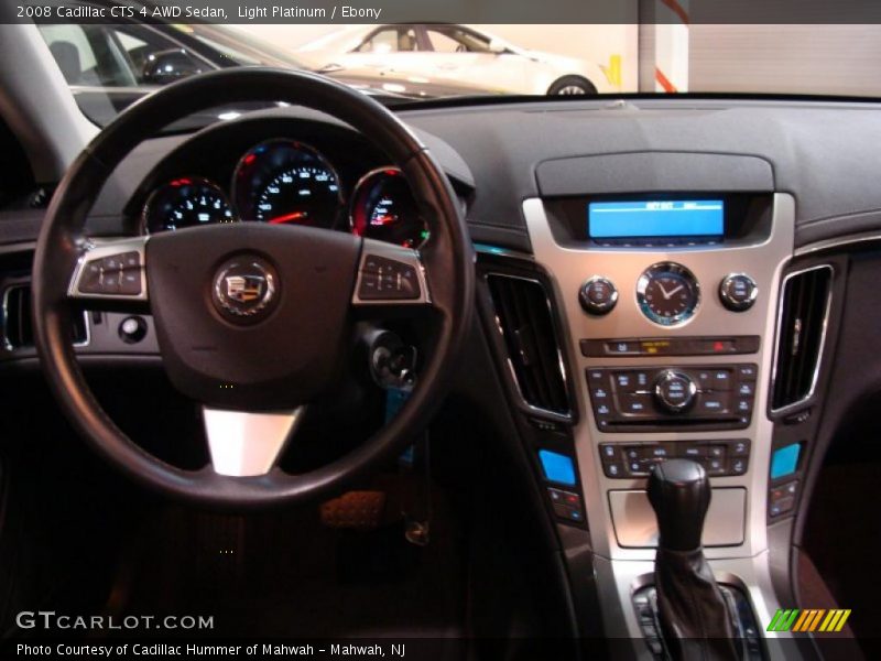 Light Platinum / Ebony 2008 Cadillac CTS 4 AWD Sedan