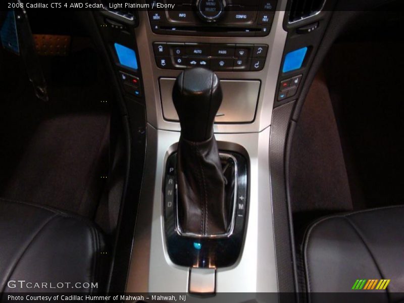 Light Platinum / Ebony 2008 Cadillac CTS 4 AWD Sedan
