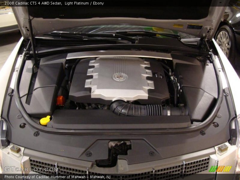Light Platinum / Ebony 2008 Cadillac CTS 4 AWD Sedan
