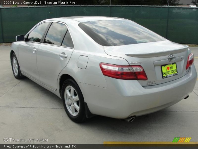 Titanium Metallic / Ash 2007 Toyota Camry LE V6