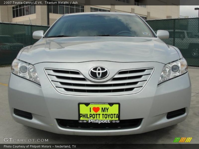 Titanium Metallic / Ash 2007 Toyota Camry LE V6