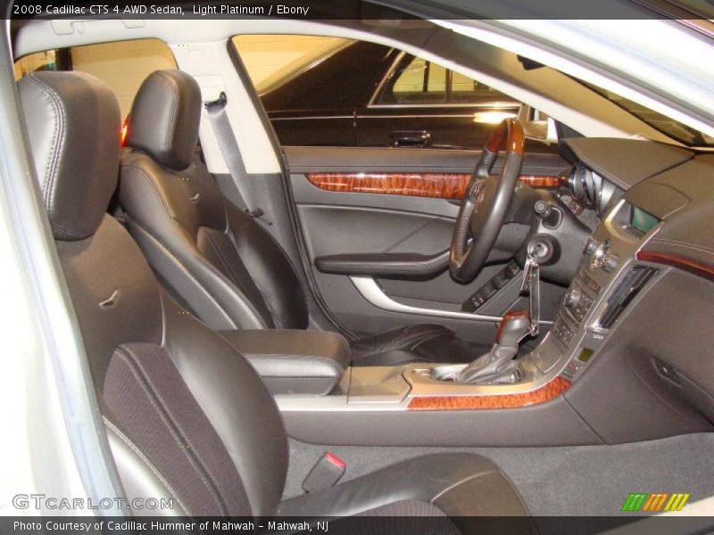 Light Platinum / Ebony 2008 Cadillac CTS 4 AWD Sedan