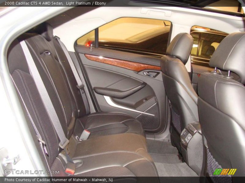 Light Platinum / Ebony 2008 Cadillac CTS 4 AWD Sedan
