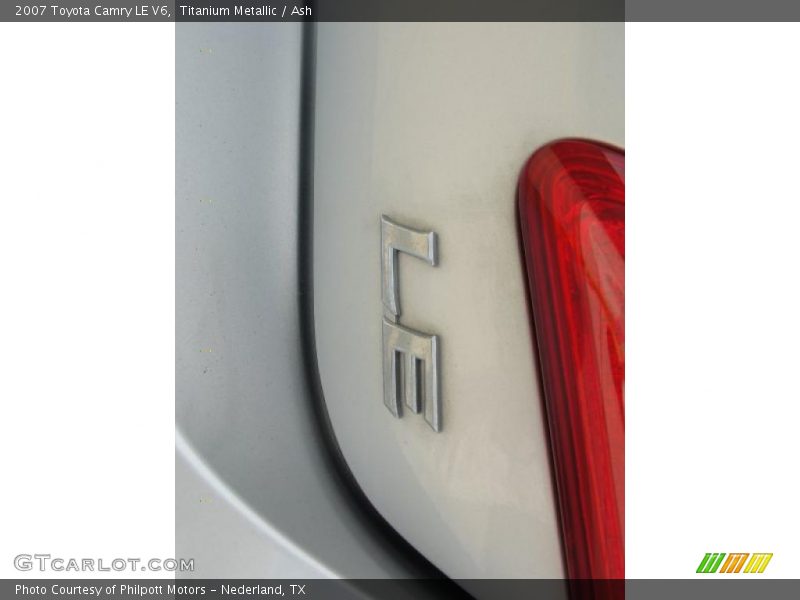 Titanium Metallic / Ash 2007 Toyota Camry LE V6
