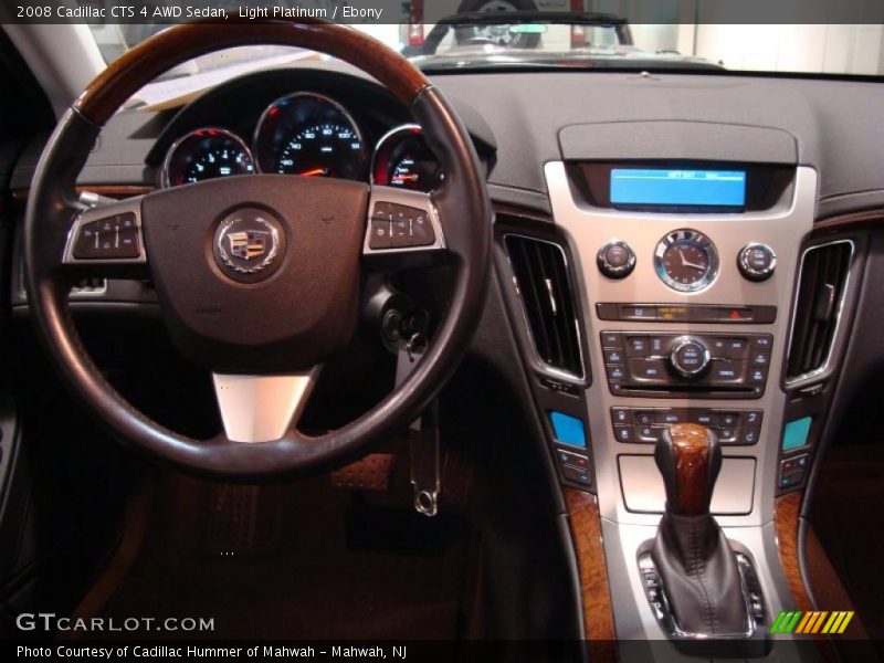 Light Platinum / Ebony 2008 Cadillac CTS 4 AWD Sedan