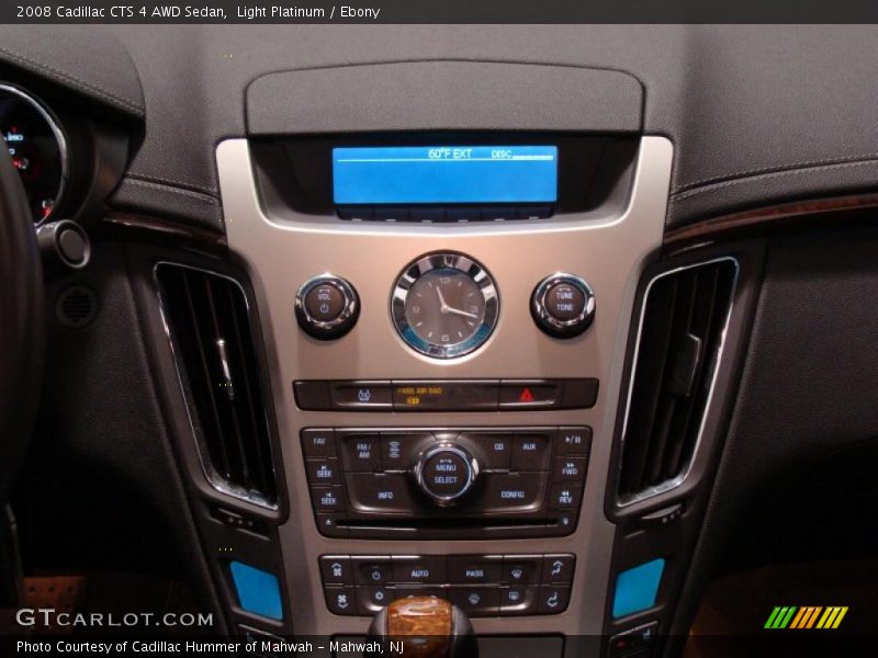 Light Platinum / Ebony 2008 Cadillac CTS 4 AWD Sedan