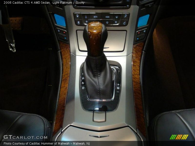 Light Platinum / Ebony 2008 Cadillac CTS 4 AWD Sedan