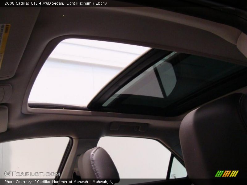 Light Platinum / Ebony 2008 Cadillac CTS 4 AWD Sedan
