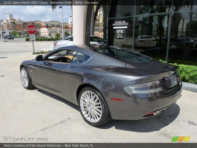Meteorite Silver / Bitter Chocolate 2010 Aston Martin DB9 Coupe