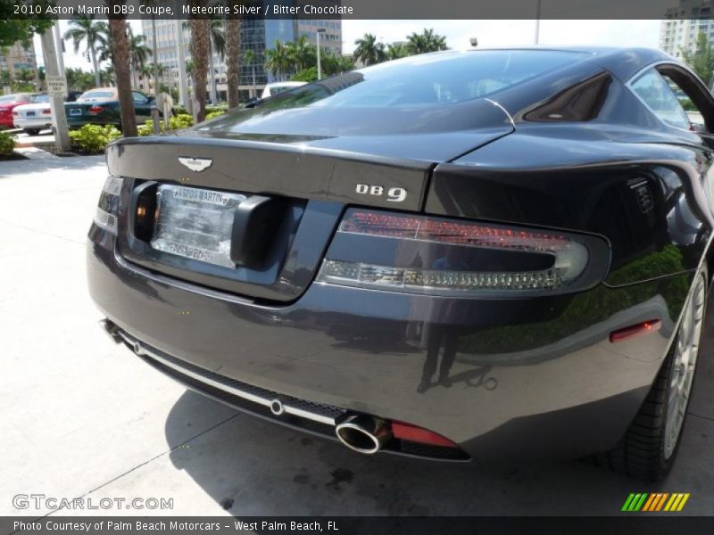 Meteorite Silver / Bitter Chocolate 2010 Aston Martin DB9 Coupe