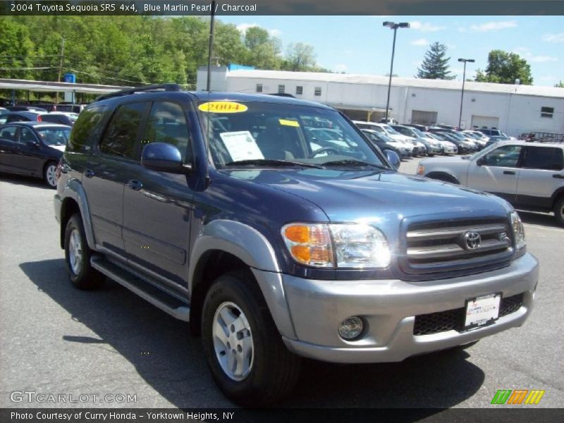 Blue Marlin Pearl / Charcoal 2004 Toyota Sequoia SR5 4x4