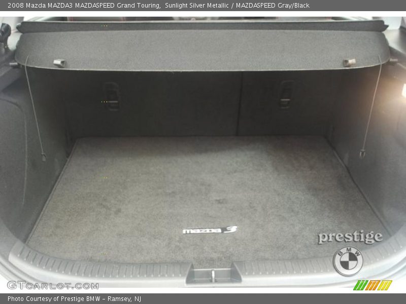 Sunlight Silver Metallic / MAZDASPEED Gray/Black 2008 Mazda MAZDA3 MAZDASPEED Grand Touring