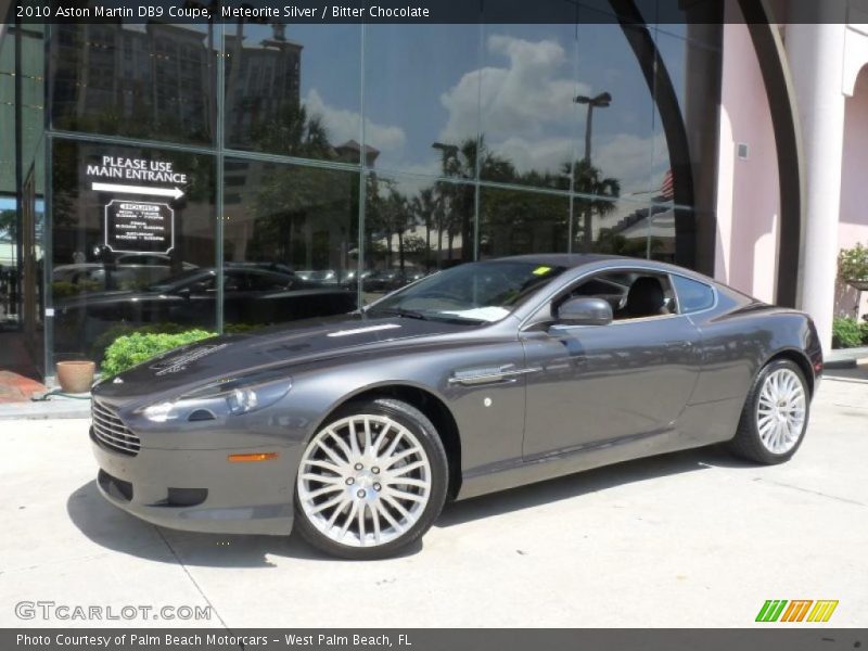 Meteorite Silver / Bitter Chocolate 2010 Aston Martin DB9 Coupe