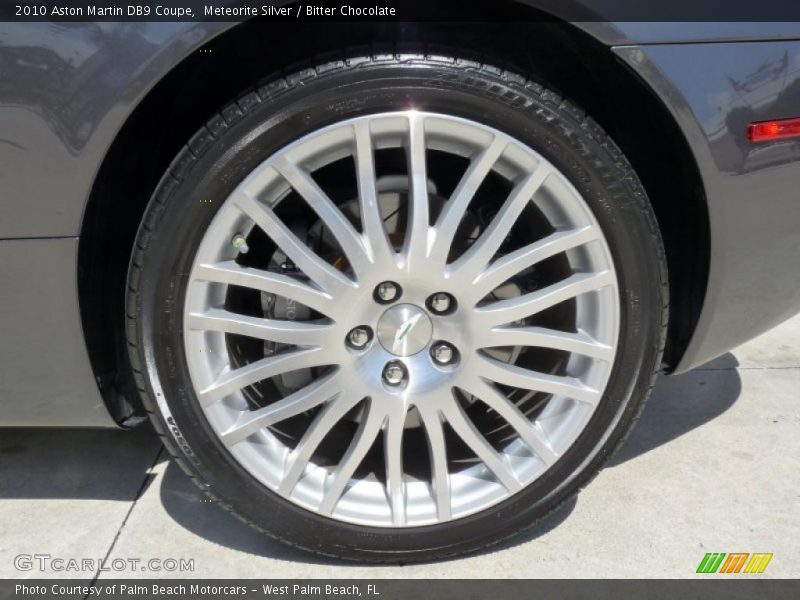 Meteorite Silver / Bitter Chocolate 2010 Aston Martin DB9 Coupe