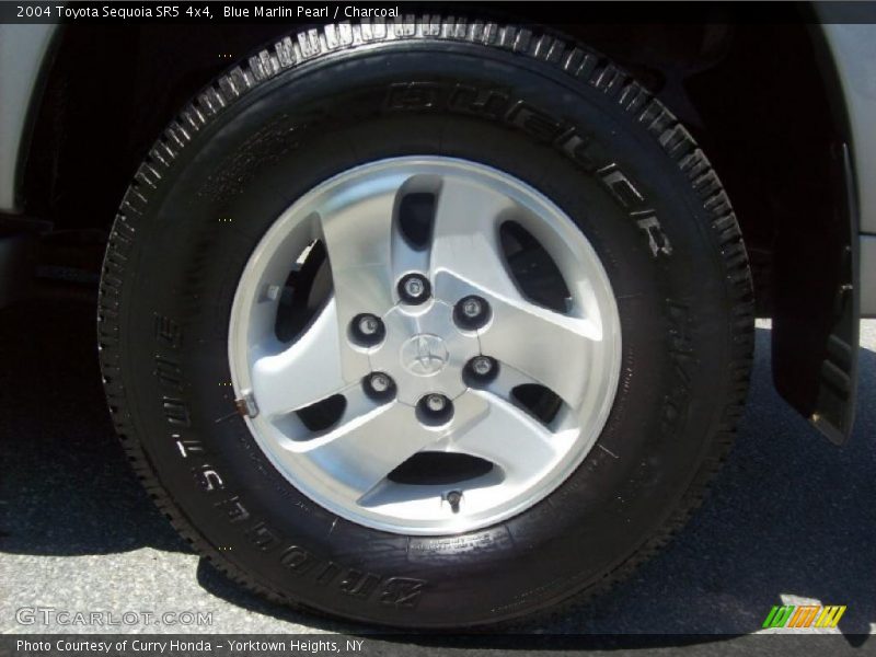 Blue Marlin Pearl / Charcoal 2004 Toyota Sequoia SR5 4x4