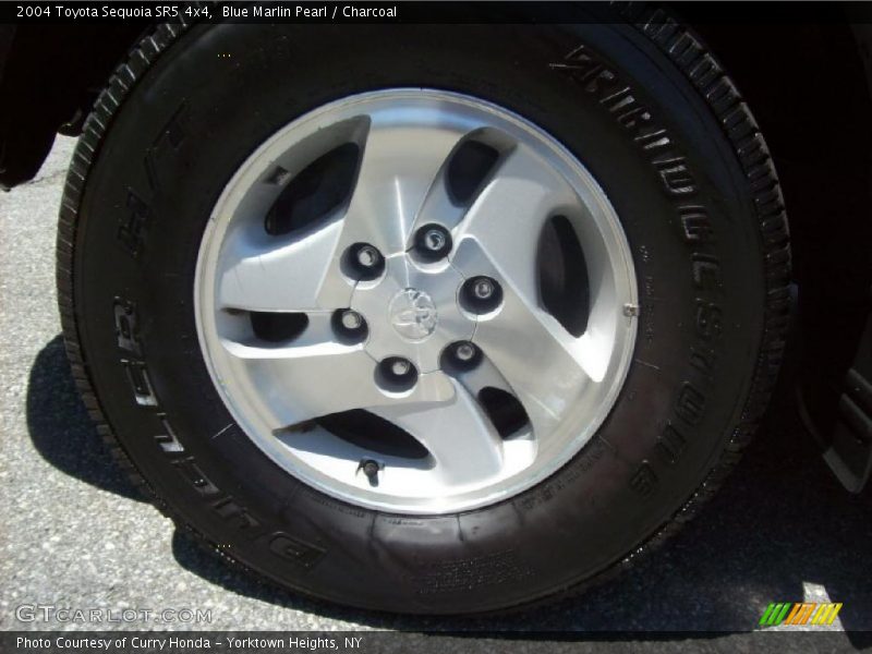 Blue Marlin Pearl / Charcoal 2004 Toyota Sequoia SR5 4x4