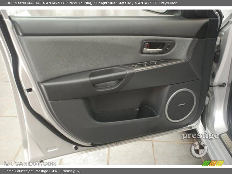 Sunlight Silver Metallic / MAZDASPEED Gray/Black 2008 Mazda MAZDA3 MAZDASPEED Grand Touring