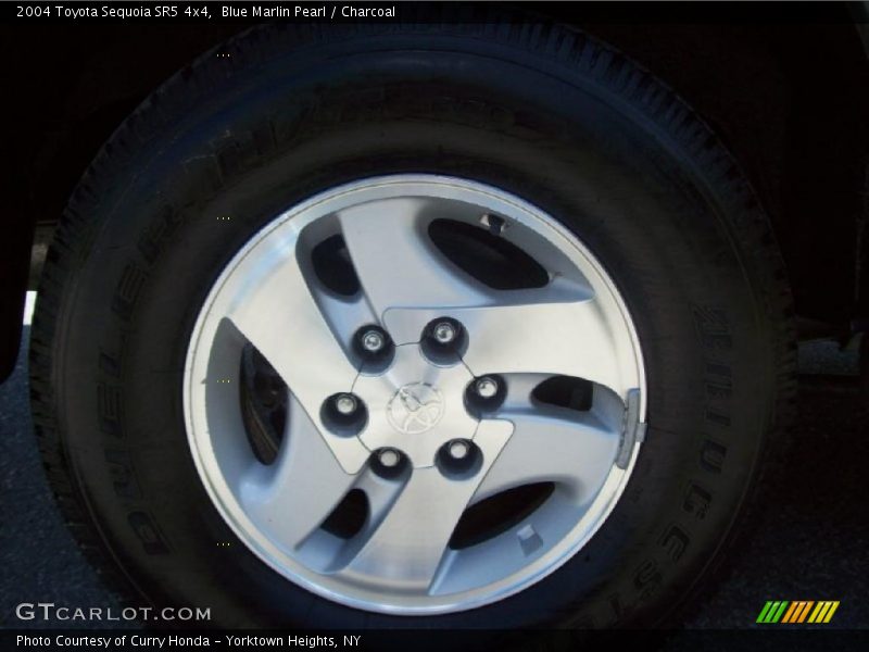 Blue Marlin Pearl / Charcoal 2004 Toyota Sequoia SR5 4x4