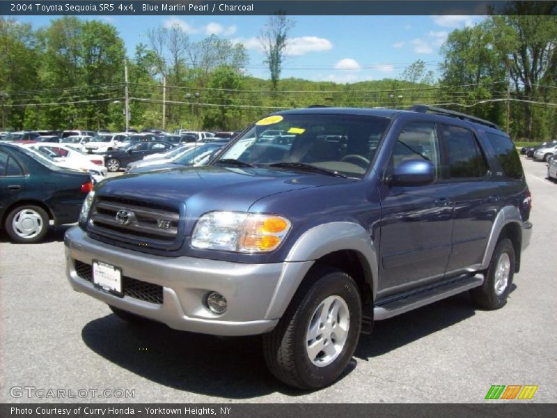 Blue Marlin Pearl / Charcoal 2004 Toyota Sequoia SR5 4x4