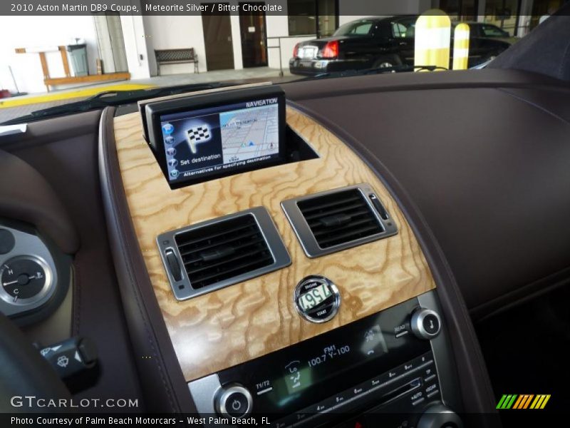 Meteorite Silver / Bitter Chocolate 2010 Aston Martin DB9 Coupe