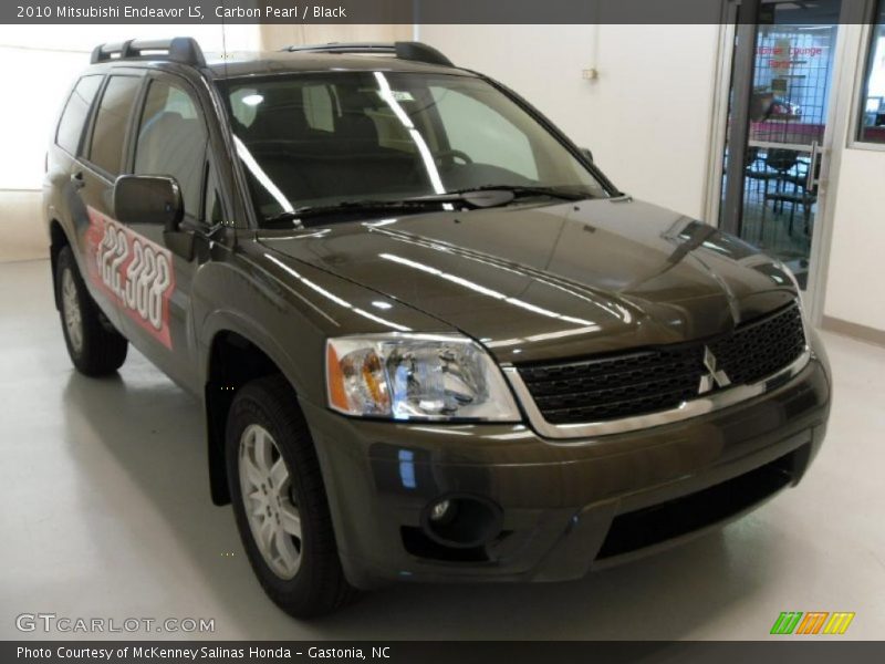 Carbon Pearl / Black 2010 Mitsubishi Endeavor LS