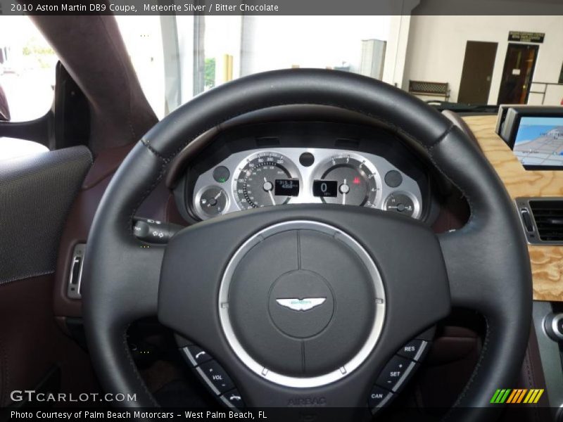Meteorite Silver / Bitter Chocolate 2010 Aston Martin DB9 Coupe