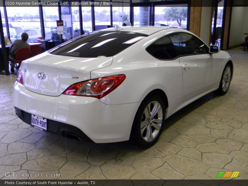 Karussell White / Black 2010 Hyundai Genesis Coupe 2.0T