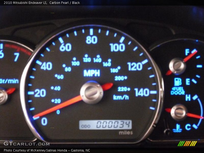 Carbon Pearl / Black 2010 Mitsubishi Endeavor LS