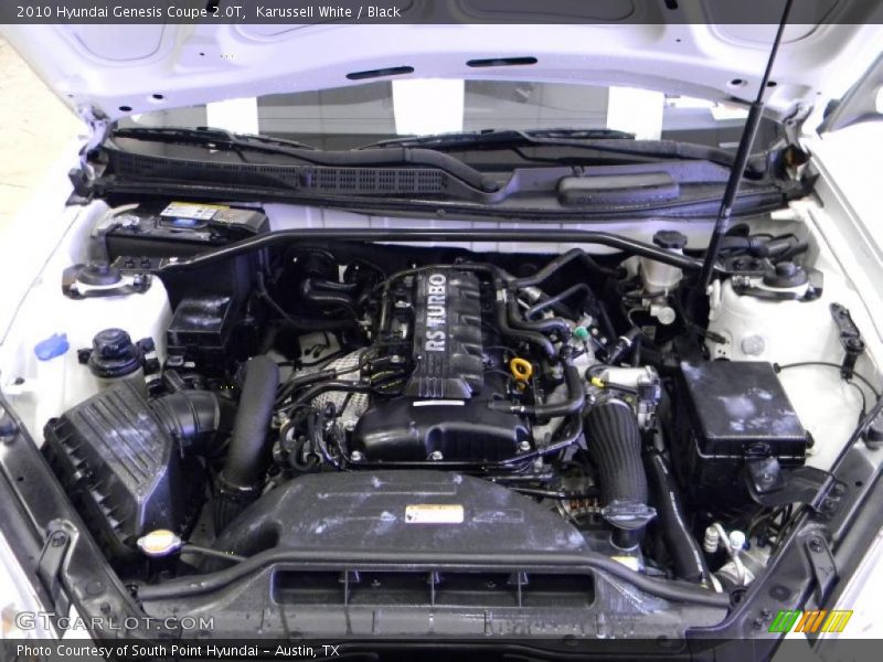 Karussell White / Black 2010 Hyundai Genesis Coupe 2.0T