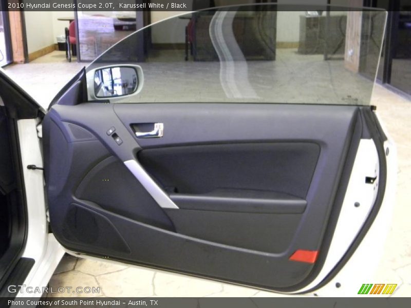 Karussell White / Black 2010 Hyundai Genesis Coupe 2.0T