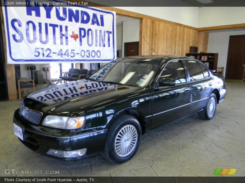 Cypress Pearl / Tan 1996 Infiniti I 30 Touring
