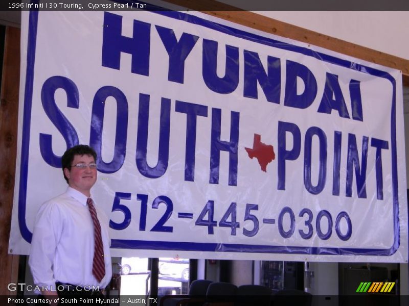 Cypress Pearl / Tan 1996 Infiniti I 30 Touring