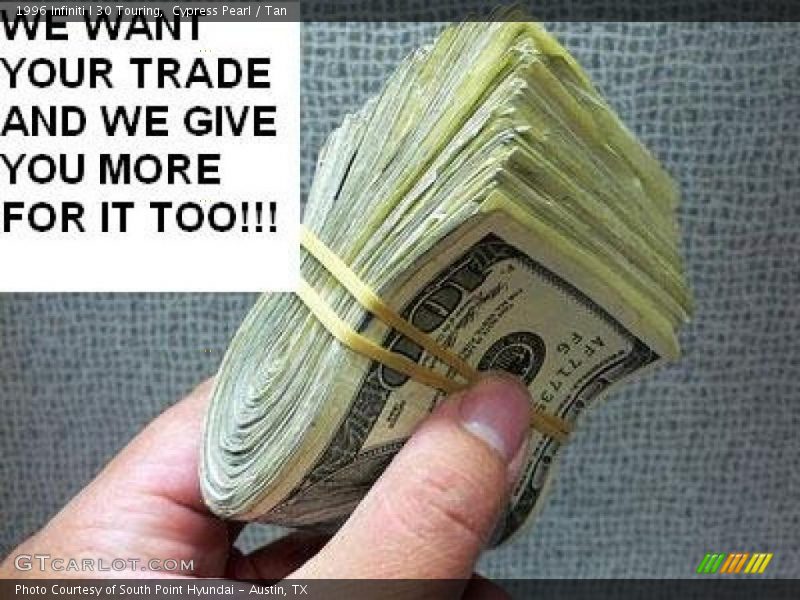 Cypress Pearl / Tan 1996 Infiniti I 30 Touring