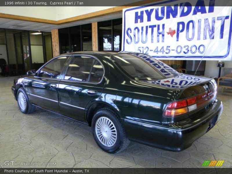 Cypress Pearl / Tan 1996 Infiniti I 30 Touring