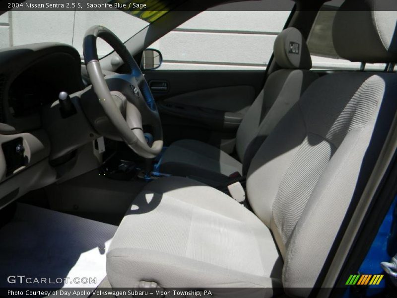 Sapphire Blue / Sage 2004 Nissan Sentra 2.5 S