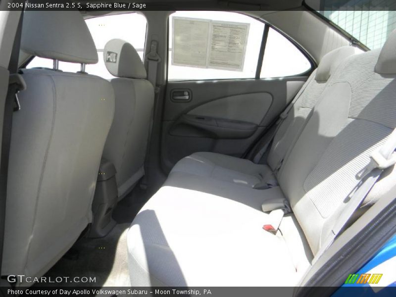 Sapphire Blue / Sage 2004 Nissan Sentra 2.5 S