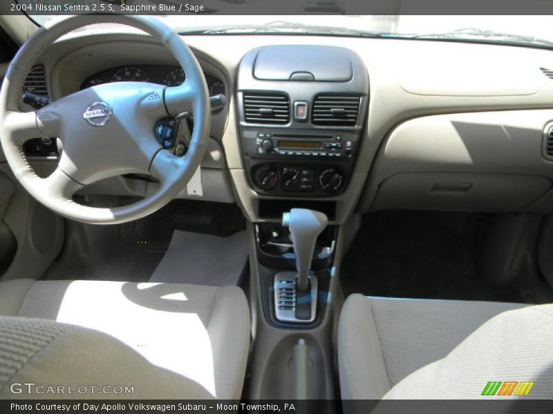 Sapphire Blue / Sage 2004 Nissan Sentra 2.5 S