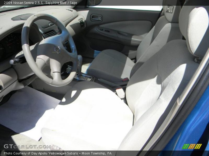 Sapphire Blue / Sage 2004 Nissan Sentra 2.5 S