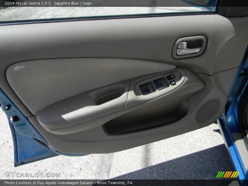Sapphire Blue / Sage 2004 Nissan Sentra 2.5 S