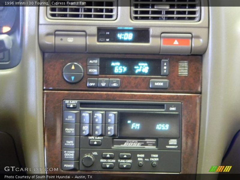 Cypress Pearl / Tan 1996 Infiniti I 30 Touring