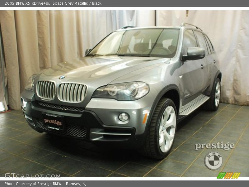 Space Grey Metallic / Black 2009 BMW X5 xDrive48i