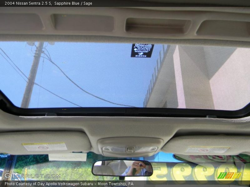 Sapphire Blue / Sage 2004 Nissan Sentra 2.5 S