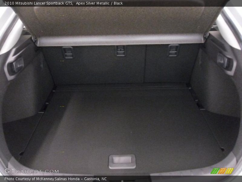 Apex Silver Metallic / Black 2010 Mitsubishi Lancer Sportback GTS