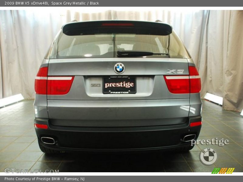 Space Grey Metallic / Black 2009 BMW X5 xDrive48i